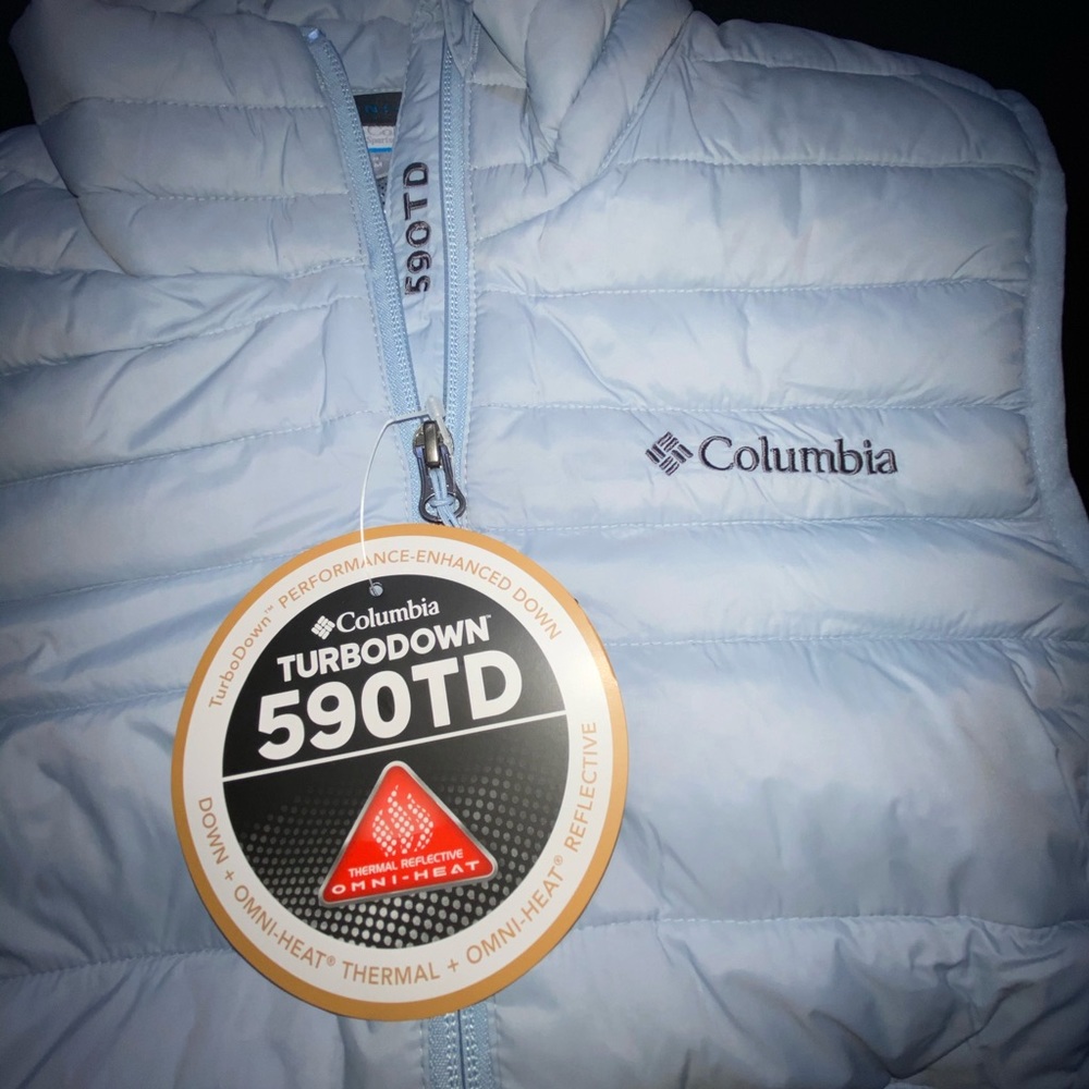 NEW Columbia Mist Falls Down Vest - Picture 4 of 8